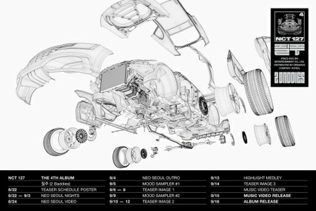 「NCT 127」、新曲「2 Baddies」リリース前にMVを先行公開へ