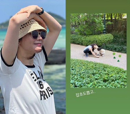 女優チェ・ジウ、すくすくと成長中の娘との平凡な日常…ジウママの愛情たっぷり写真を掲載