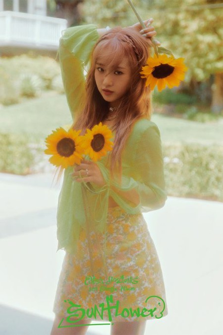 「Weki Meki」チェ・ユジョン、1stシングル「Sunflower」コンセプトフォト第1弾を公開