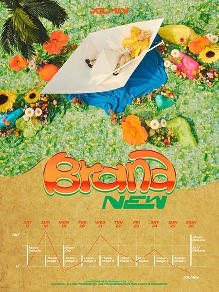 EXO - EXO XIUMIN シウミン　ソロ BrandNew ddp店舗購入特典 XIUMIN The 1st Mini Album『Brand New』EXO-L-JAPAN OFFICIAL