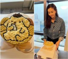 “夫チャン・ドンゴン“女優コ・ソヨン、「ママの笑顔」を作ったケーキ…「娘が作ったって？」
