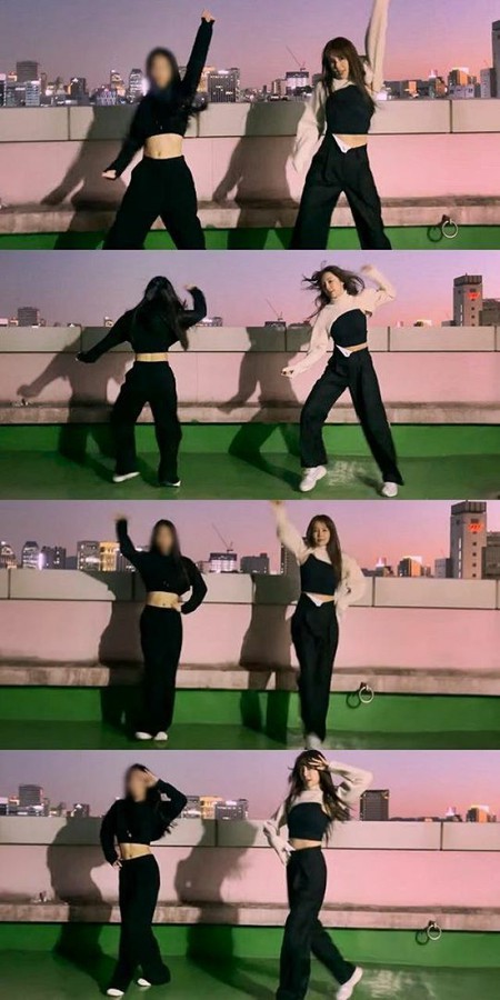 “ダイエット成功”女優ユン・ウネ、「NewJeans」のヒット曲「Hype boy」カバーダンスに挑戦…くびれたウエストを披露