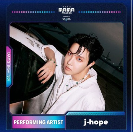 J-HOPE（BTS）、「2022 MAMA AWARDS」ソロステージを予告「歴史に残る舞台」