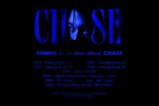 「SHINee」ミンホ、ソロデビューアルバム「CHASE」のスケジュール公開…鋭いまなざしのビジュアルで期待大