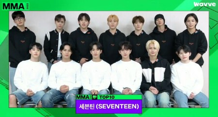 「BTS(防弾少年団)」・IU・「SEVENTEEN」・「NCT DREAM」、不参加で「MMA2022」トップ10受賞