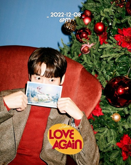 歌手ジョン・パク、クリスマスソング「Love Again」コンセプトフォト公開…12月8日リリース