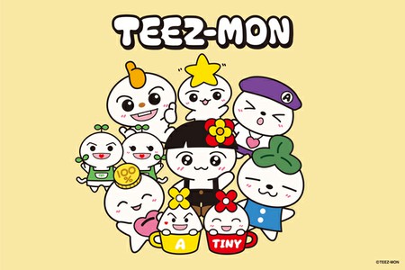 「ATEEZ」の公式オリジナルキャラクター「TEEZ-MON」誕生！