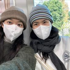 女優シン・ミナ、親友コン・ミンジョンと旅行を満喫