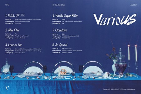 「VIVIZ」、タイトル曲は「PULL UP」に決定＝3rdミニアルバム「VarioUS」トラックリスト公開
