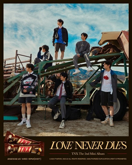 TNX」、新譜「Love Never Dies」コンセプトフォト公開…2月15日