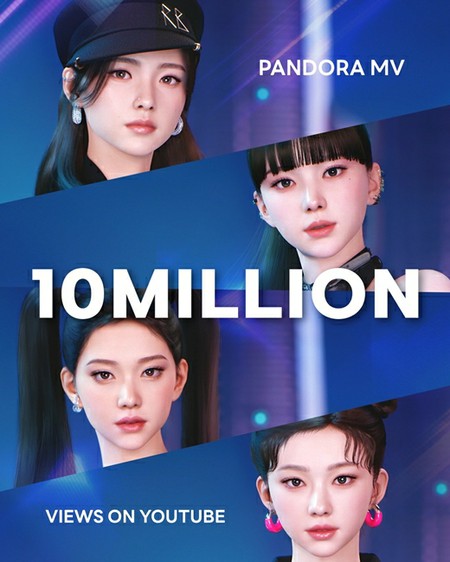 バーチャルガールズグループ「MAVE:」、「PANDORA」MV1000万ビュー突破！…グローバルな影響力の始動