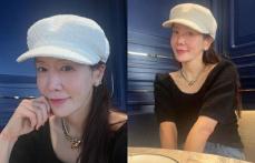 女優キム・ジョンウン、すっぴんでも輝く美貌…香港から近況公開