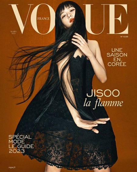 “アジア人初”「BLACKPINK」JISOO、フランス版のVOGUEで単独表紙を飾る