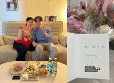 「Love After Divorce2」出演ユン・ナムギ＆イ・ダウン夫妻、”妻と娘”に花束準備した夫に「感動」