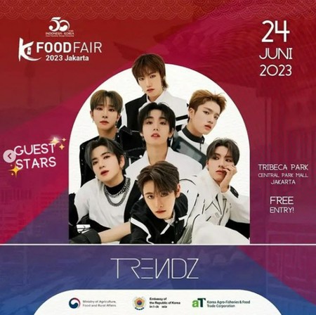 「TRENDZ」、K-POP代表として韓＆インドネシア50周年修交記念イベントに出演
