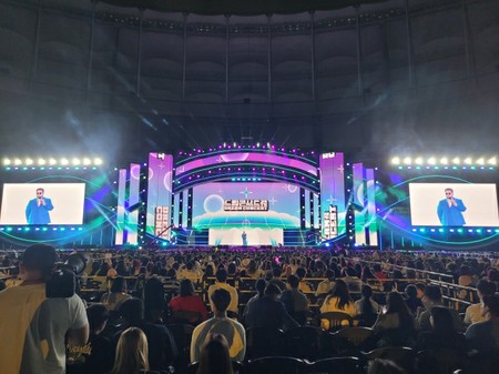 「2030年国際博覧会」釜山誘致を祈願する「HD現代DREAM CONCERT」、大盛況