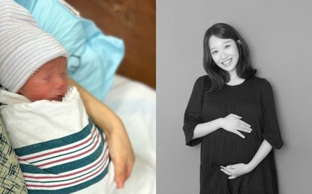 「THE ARK｣出身ユナ・キム、米国で第1子出産 「この世に生まれたことを歓迎」