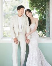 ”美人ユーチューバー”チョン・イス、サッカー選手クォン・チャンフンと結婚