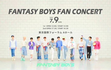 「FANTASY BOYS」、日本到着直後はコンサートのリハーサル現場に直行