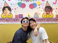 コン・ユ＆ソン・フンミン、合同誕生日パーティー…肩を組んで親友認証
