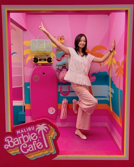 女優ソン・テヨン、バービー・ホリック「ピンクのお姫様」… バービー人形よりきれい