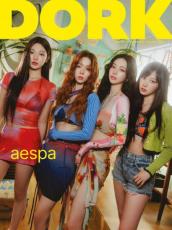 「aespa」、K-POPグループで初めて英マガジン「DORK」のカバーを飾る
