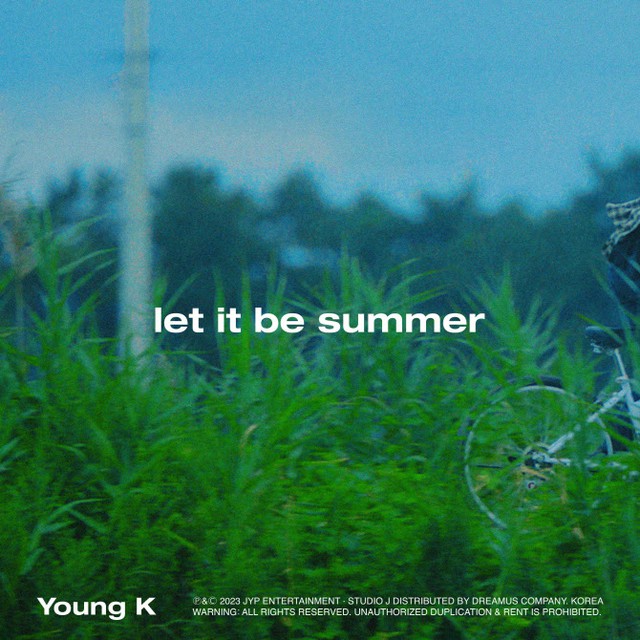 “9月4日カムバック”Young K（DAY6）、25日に新譜「let it be summer」先行公開