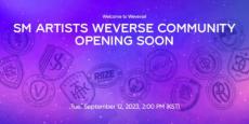 BoAから「NCT」＆「aespa」＆「RIIZE」らSMアーティスト13組、Weverseに合流