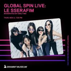 「LE SSERAFIM」、「Global Spin Live」に出演決定…チケットが1分で完売