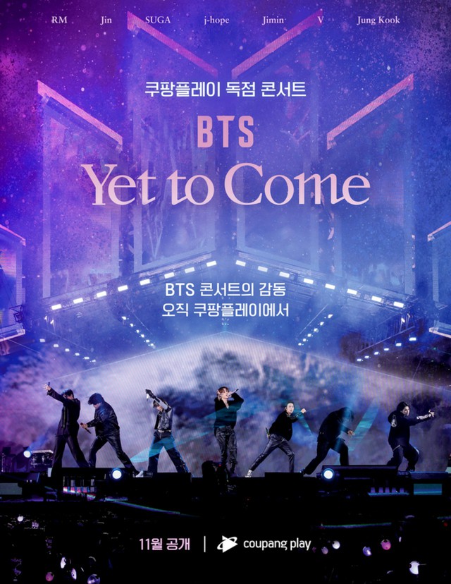 「BTS（防弾少年団）」釜山コンサートの実況「BTS: Yet to Come」、11月Coupang Playで独占公開