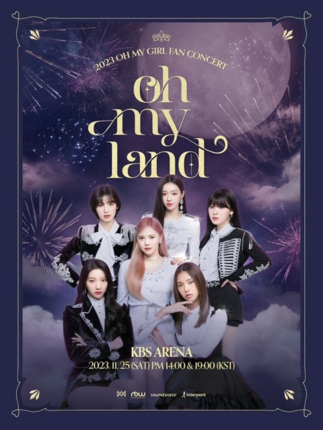 OH MY GIRL」、初のファンコンサート 「OH MY LAND」団体ポスター公開