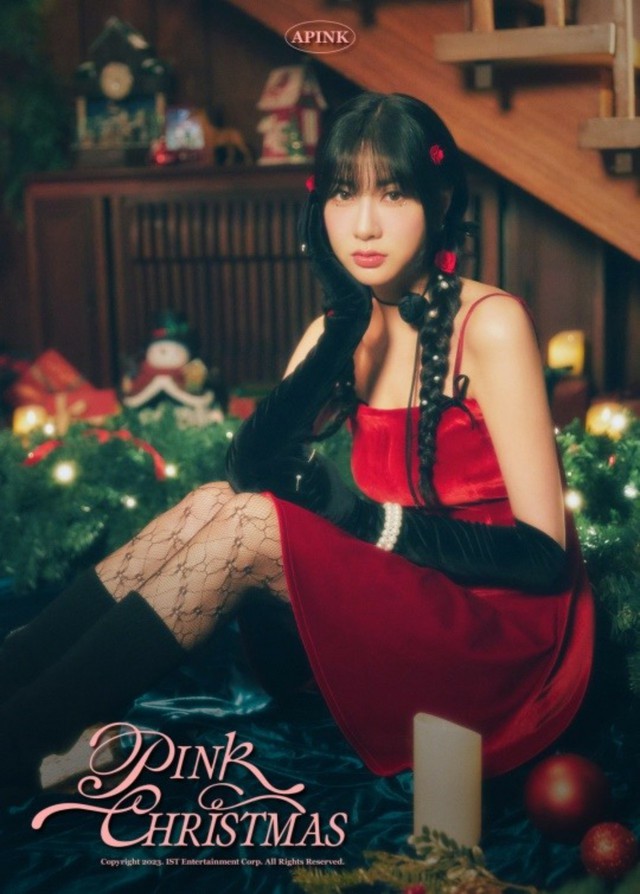 「Apink」オ・ハヨンXキム・ナムジュ「PINK CHRISTMAS」コンセプトフォト公開…極上ビジュアル