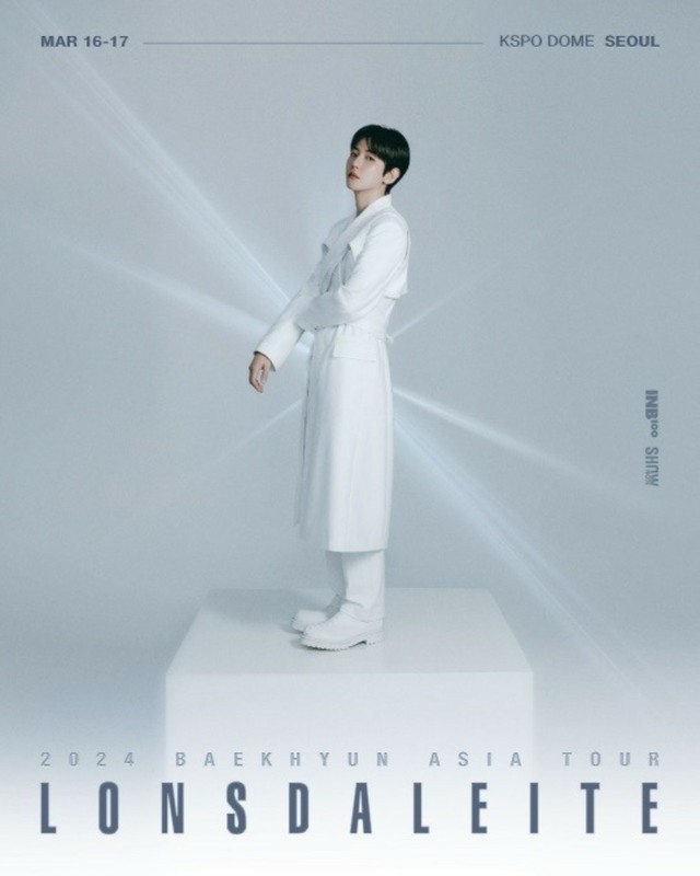「EXO」BAEK HYUN、3月開催単独コンサートのポスター公開…アジア13都市を熱くする！