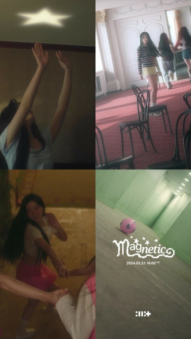 ”HYBE末っ子”「ILLIT」、「Magnetic」MV第2弾ティーザー公開…メンバーたちの魅力満載