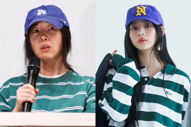 NewJeans」ミンジ、ミン・ヒジン代表の記者会見「あのTシャツ