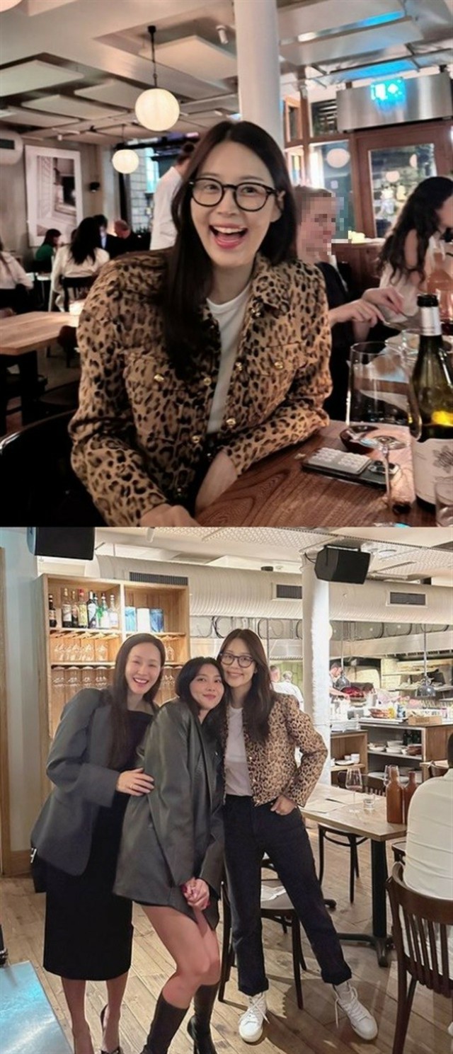 女優ハン・ジヘ、育児を離れて…“リア友”女優オ・ユナ＆オム・ジウォンと楽しくロンドン旅行