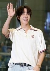 「BTS」のJ-HOPE、雨天中止で除隊後、初の始球式は実現ならず