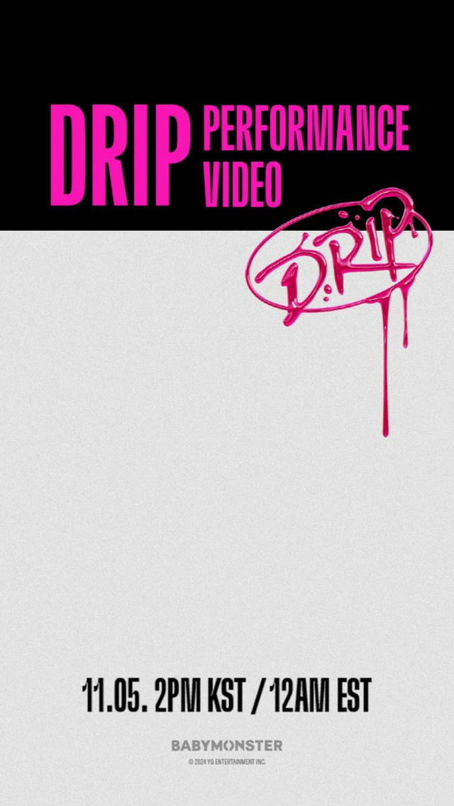 「BABYMONSTER」がダブルタイトル曲「DRIP」のフル振付公開