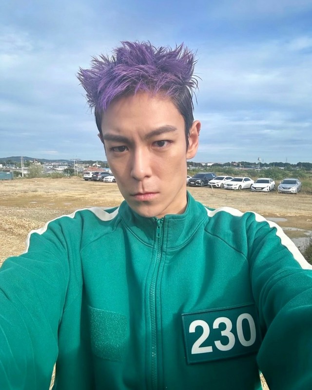 T.O.P（BIGBANG）、「イカゲーム2」の撮影現場公開…ビジュアルアピール