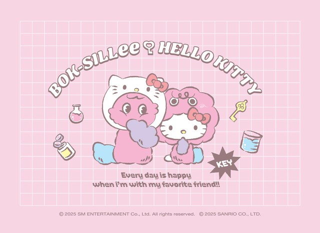 SHINee」キー、ハローキティとコラボ…28日にポップアップストア