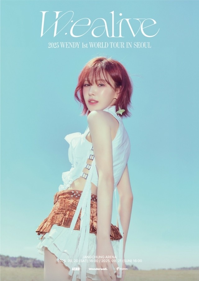 Red Velvet」ウェンディ、初のソロワールドツアー開催へ