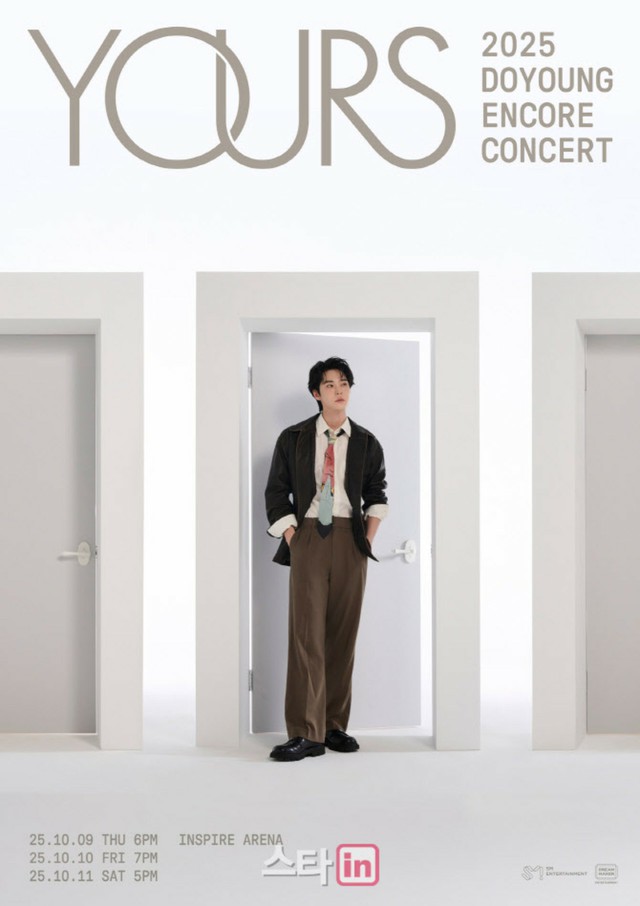 NCT127 ドヨン Yours NCT」ドヨン、アンコールコンサート「Yours」9日から11日まで開催