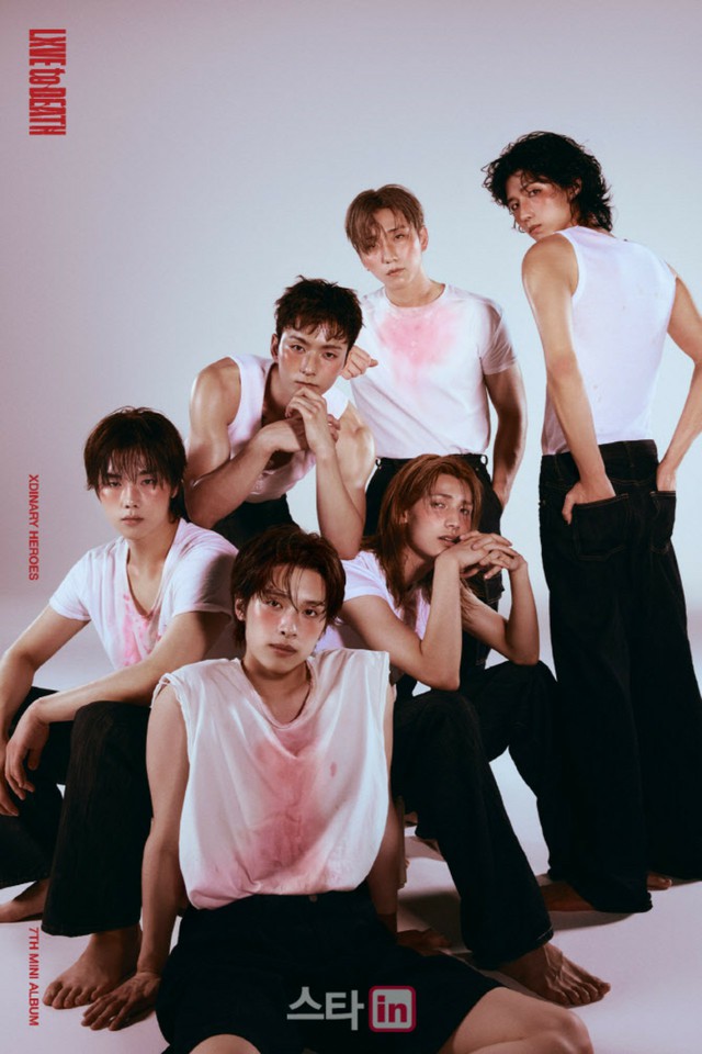 Xdinary Heroes ⑵ Xdinary Heroes」のメンバー6人が絡み合った理由は？…ティーザーフォト