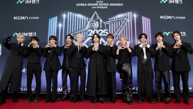 2025 KGMA]「INI」、「K-POP海外アーティスト」部門受賞…「受賞できて