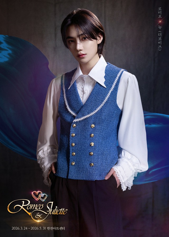 公式】「THE BOYZ」ニュー、「ロミオとジュリエット」にキャスティング