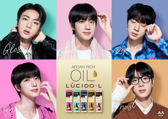 BTS」 Jin、変幻自在な魅力を放つ「ルシードエル」新CM公開！アドリブ