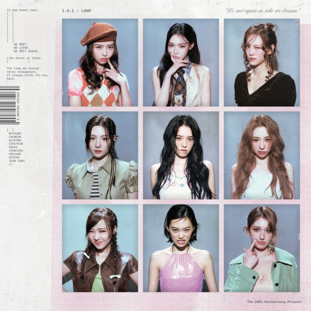 I.O.I」、きょう（19日）3rdミニアルバム「I.O.I : LOOP」リリース