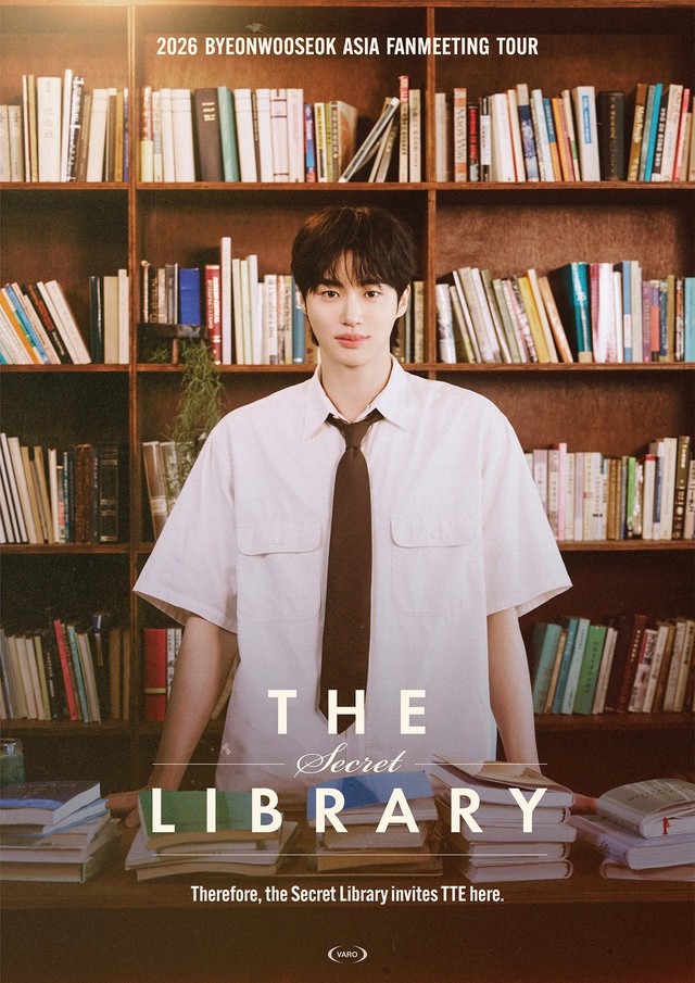 公式】ビョン・ウソク、2026アジアファンミツアー「The Secret Library