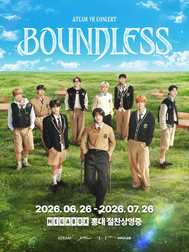 ＆TEAM」、初のVRコンサート「BOUNDLESS」…ファンの声援を受け上映期間