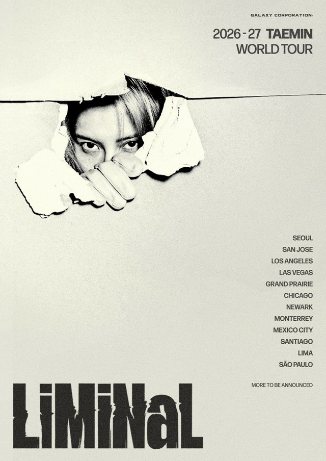 SHINee」テミン、大規模ワールドツアーの日程第1弾を公開…ソウルから